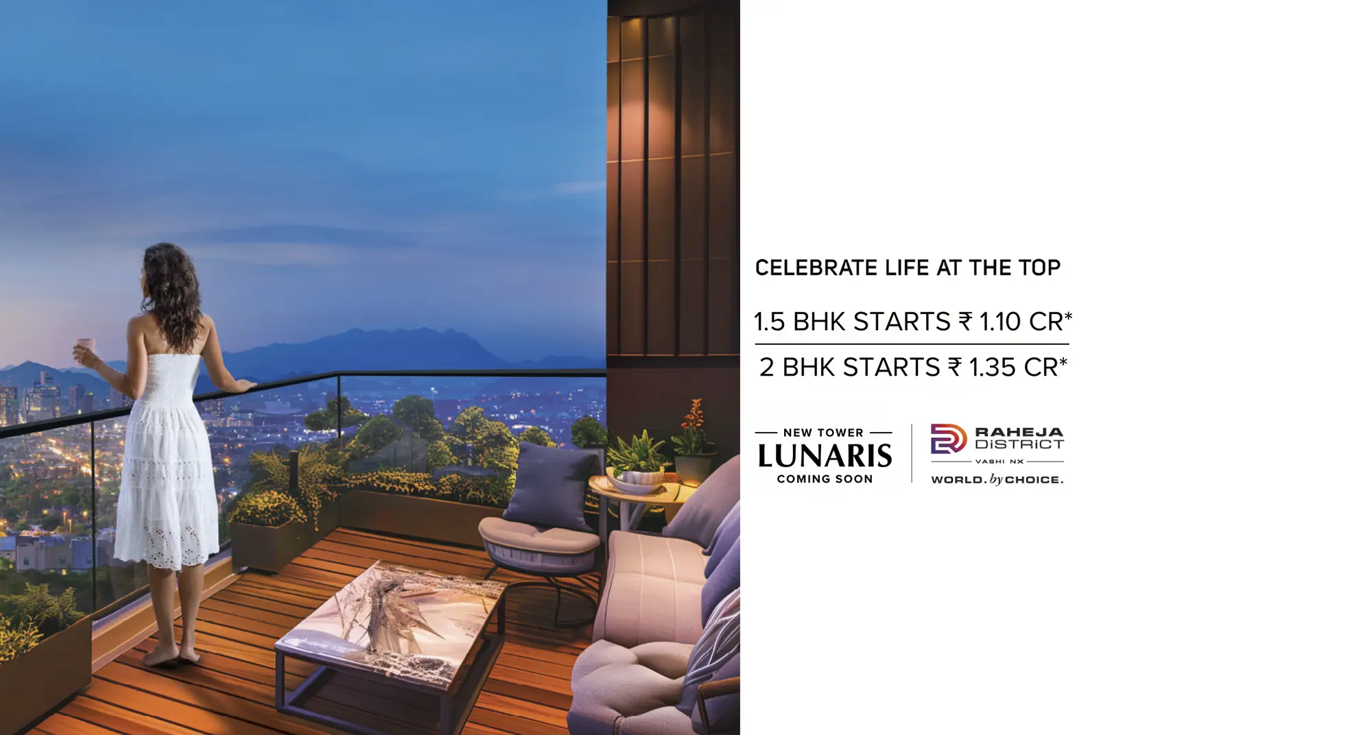 Raheja Universal Lunaris upcoming launch Banner